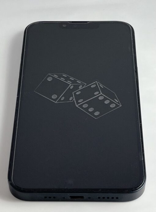 Dice image on your screen protector.